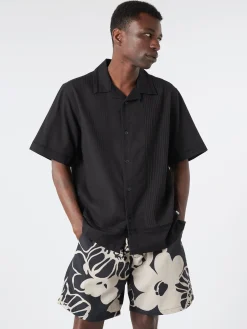 Wax London - Newton Shirt in Black