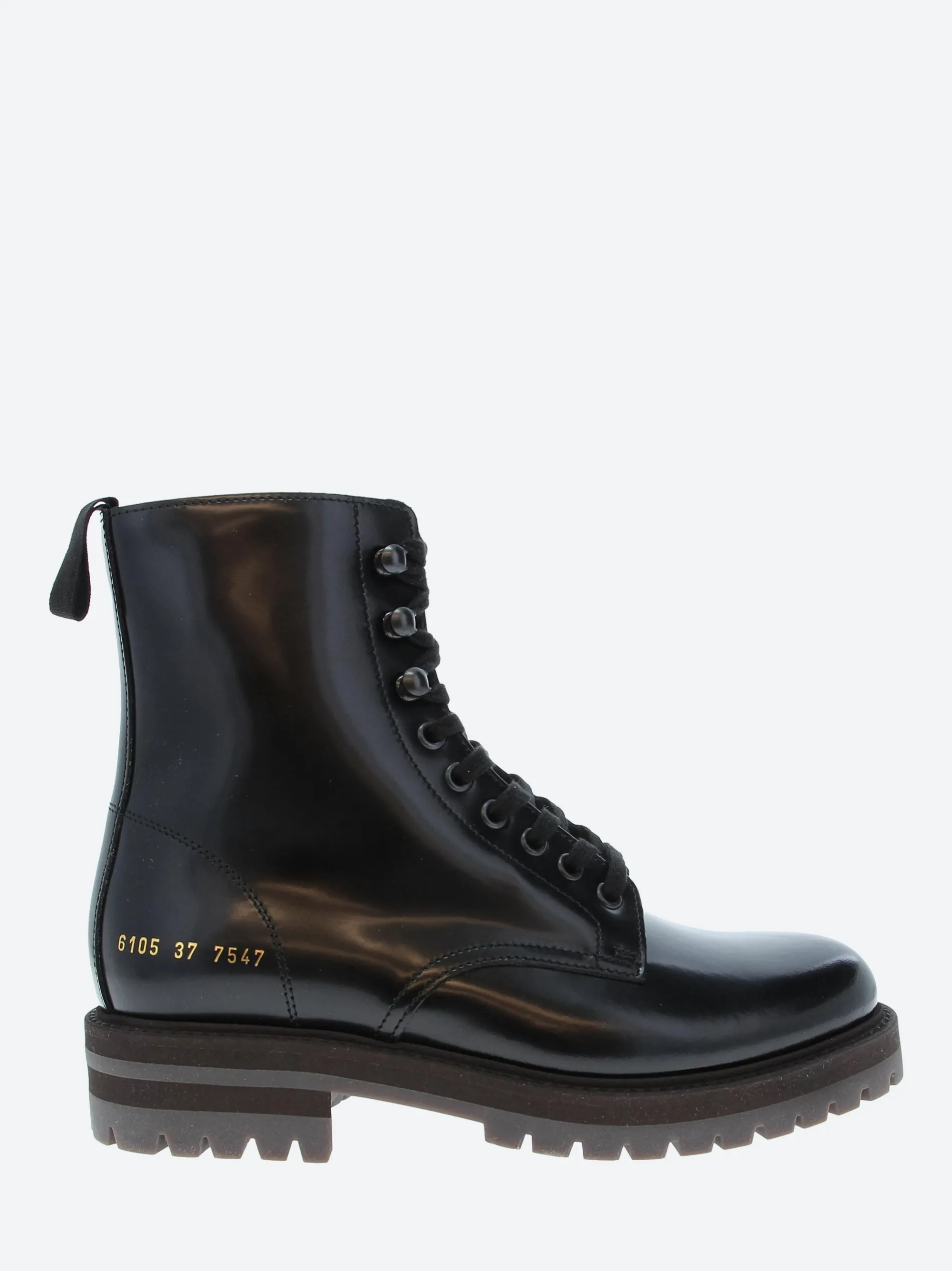 Woman by Common Projects - Combat Boot in Black