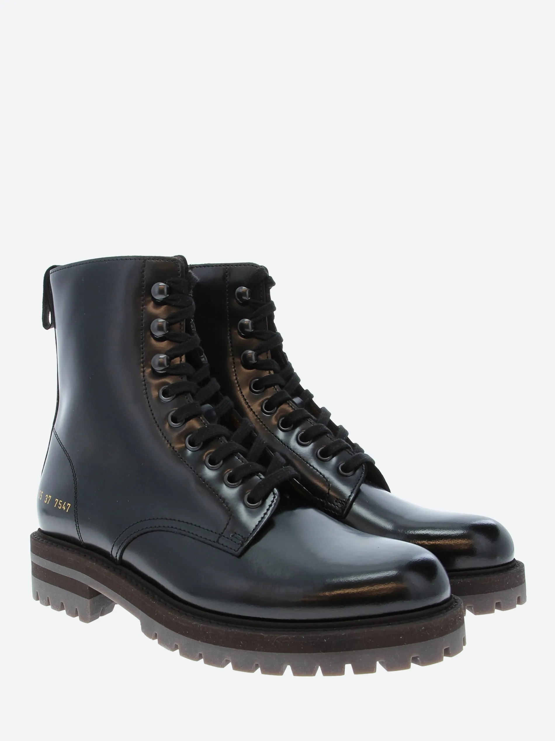Woman by Common Projects - Combat Boot in Black