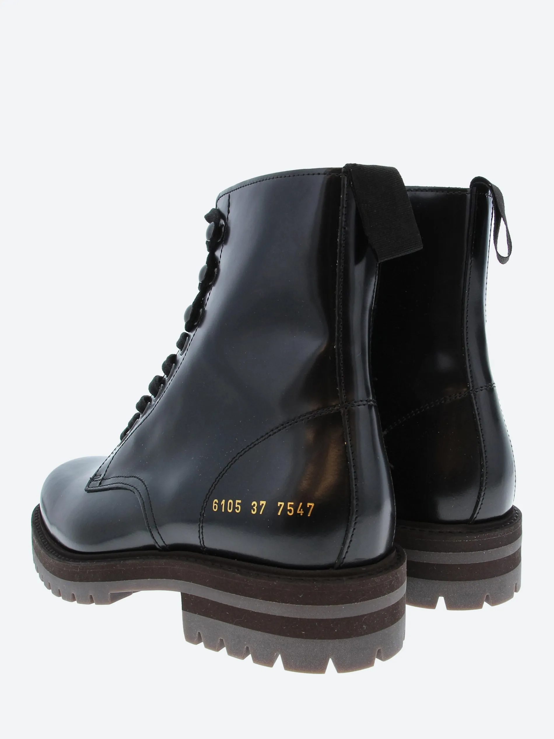 Woman by Common Projects - Combat Boot in Black