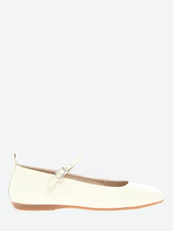 Wonders - A-86101 Mary Jane in Off White Sauvage