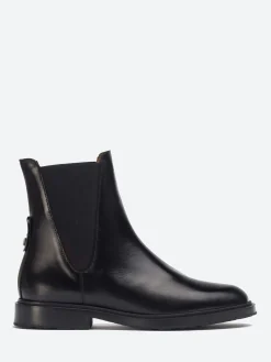 Wonders - B-9106 Chelsea Boot in Black Oregon