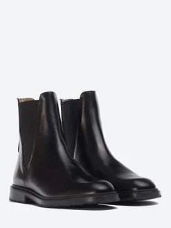 Wonders - B-9106 Chelsea Boot in Black Oregon