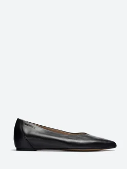 Wonders - Ballet Flat in Black Sauvage