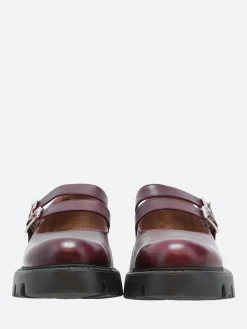 Wonders - C-7501 Leonor Mary Janes in Vino Bulut