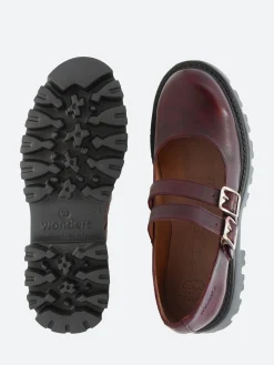 Wonders - C-7501 Leonor Mary Janes in Vino Bulut