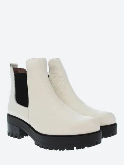 Wonders - E-6101 Chelsea Boot in Milk