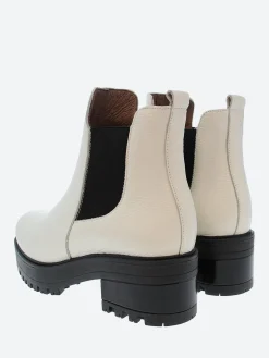 Wonders - E-6101 Chelsea Boot in Milk
