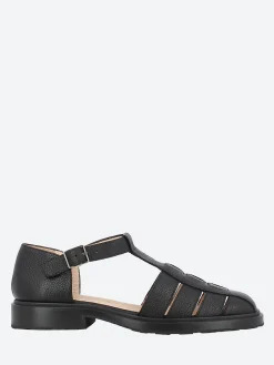 Wonders - Fisherman Sandal in Black
