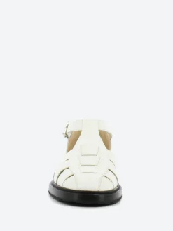Wonders - Fisherman Sandal in Off White Wild