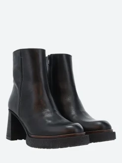 Wonders - H-5203 Heel Boot in Black Verona