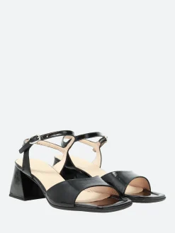 Wonders - H-6102 Heel Sandal in Black Menorca