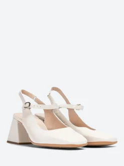 Wonders - H-6307 Slingback Heels in White