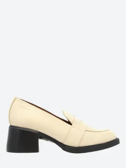 Wonders - Heel Loafer in Cream Wild