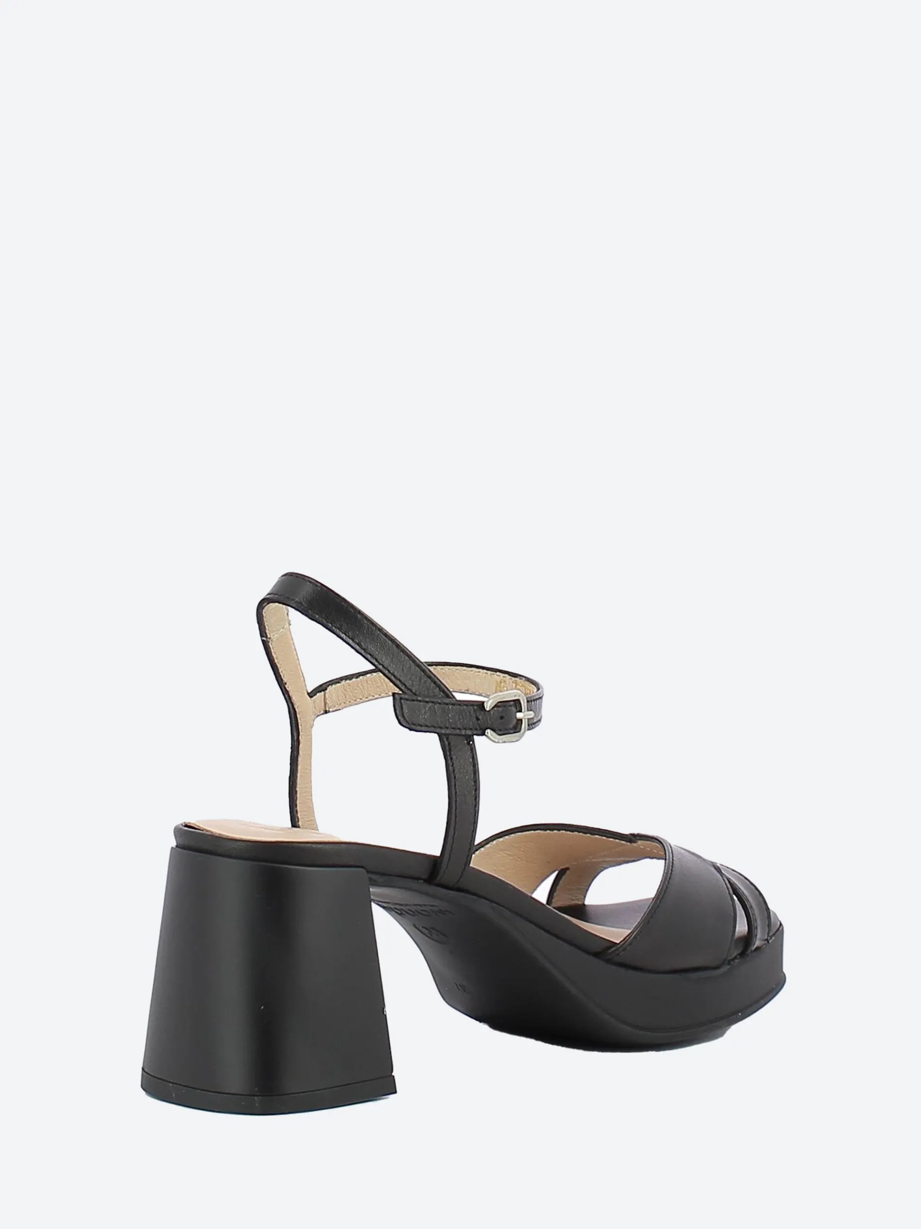 Wonders - Heel Sandal in Black Iseo