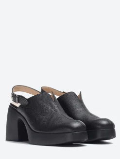 Wonders - Mule Heel in Black Wild