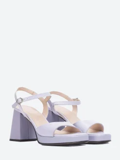 Wonders - Platform Heel in Lavender