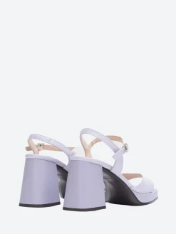 Wonders - Platform Heel in Lavender