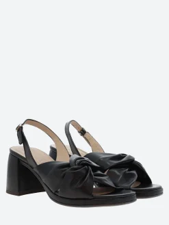 Wonders - Wild Sandal in Black Sauvage