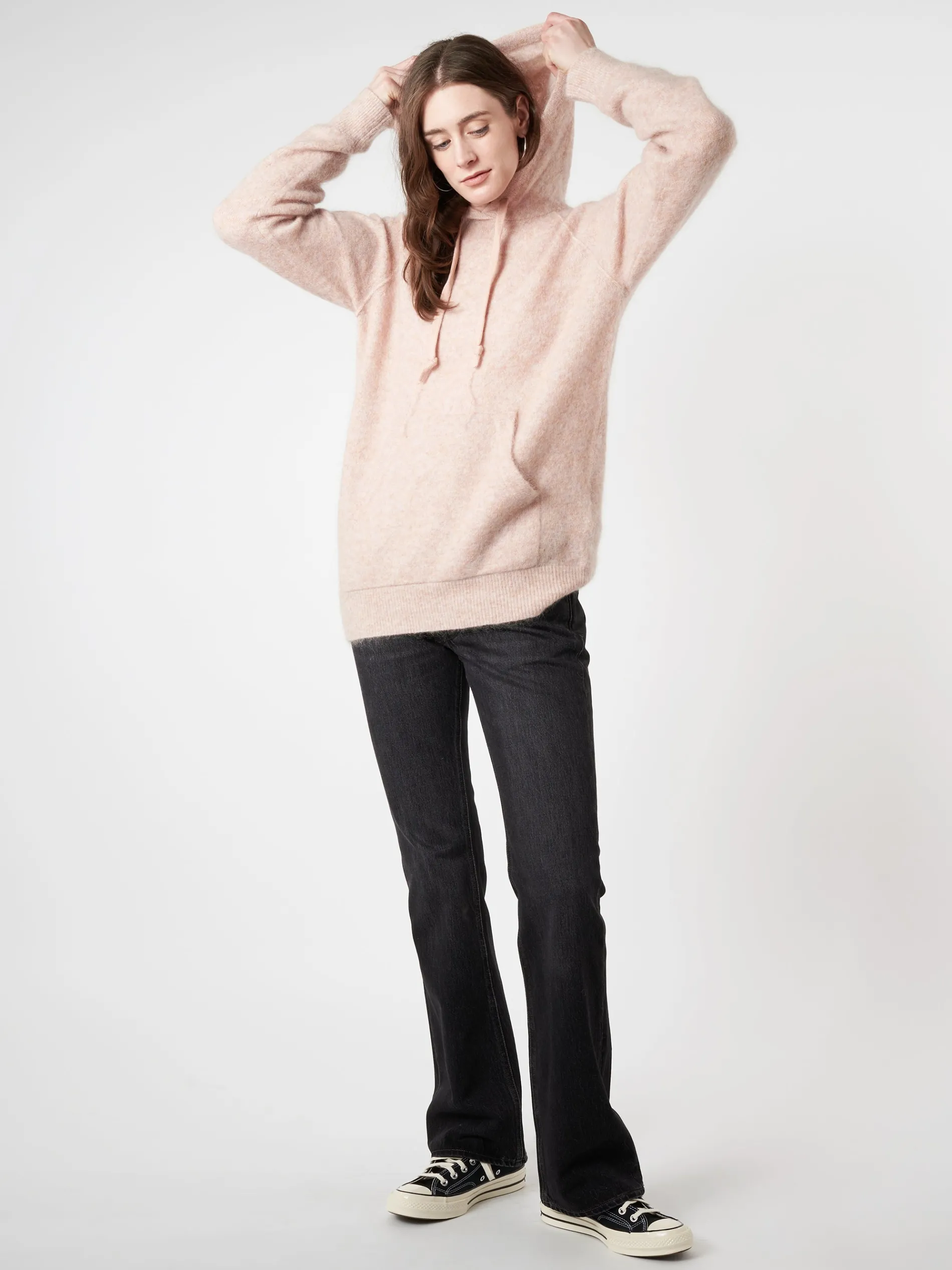 Wool Crew Neck Cardigan