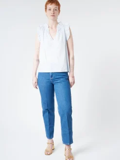 Xirena - Bex Top in Skylight (Light Blue)