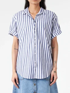 Xirena - Channing Shirt in Twilight Stripe