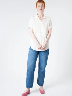 Xirena - Channing Shirt in Kiss Kiss (Light Yellow)