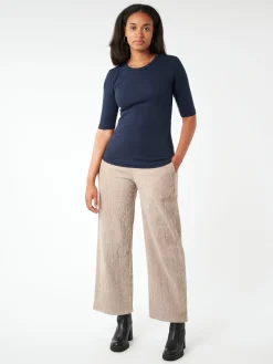 YMC - Earth Charlotte S/S Top in Navy