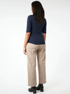 YMC - Earth Charlotte S/S Top in Navy