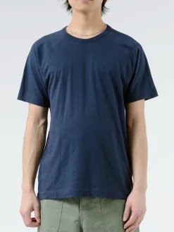 YMC - Earth Television T-Shirt in Navy