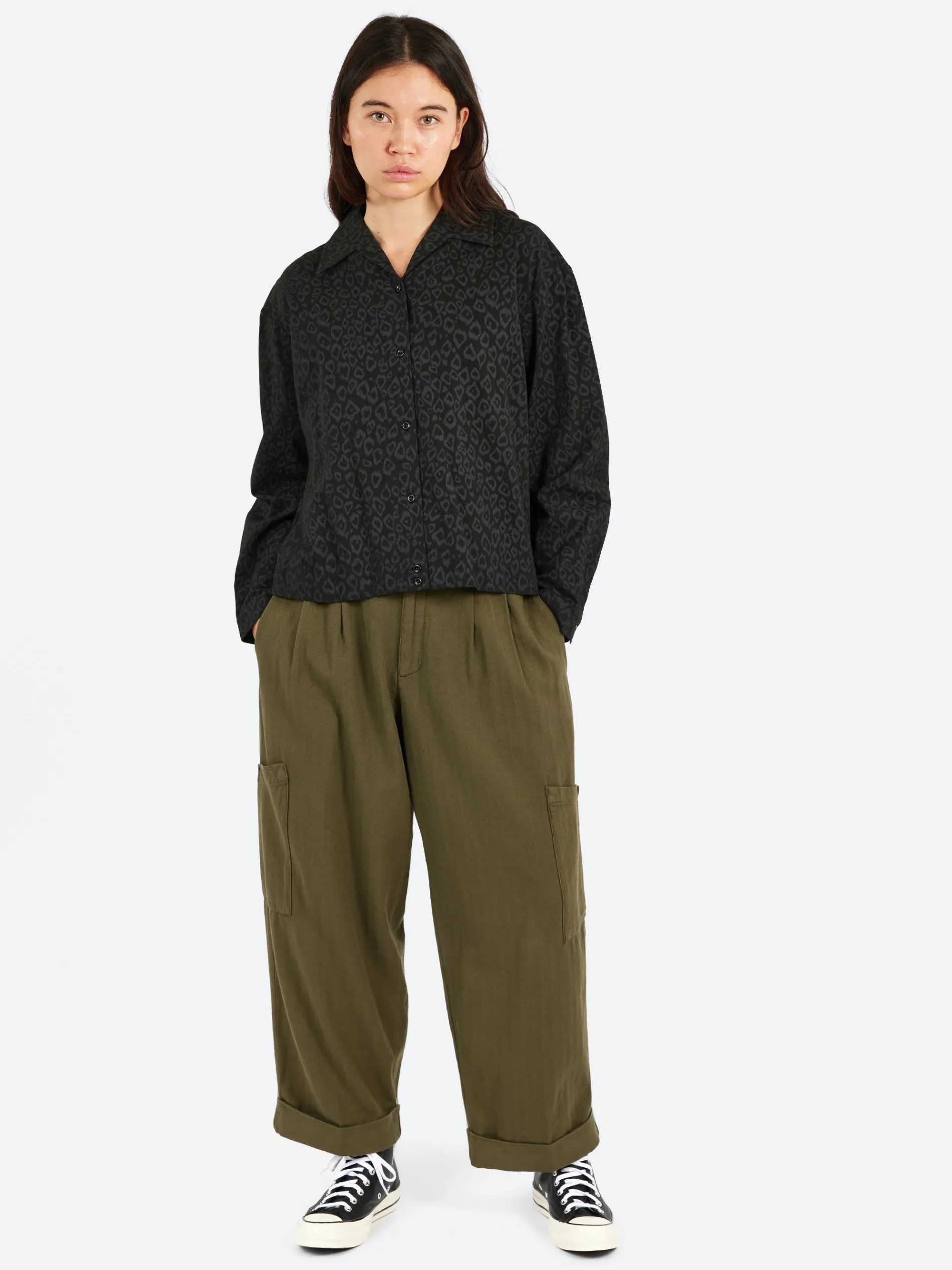 YMC - Grease Trouser in Olive