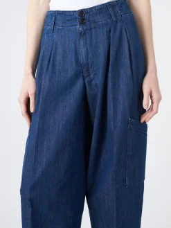 YMC - Grease Trouser in Washed Indigo
