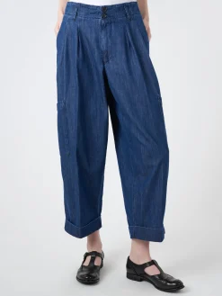 YMC - Grease Trouser in Washed Indigo