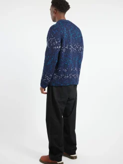 YMC - Kurt Cardigan in Blue