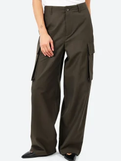YMC - Stoosh Cargo Trouser in Olive