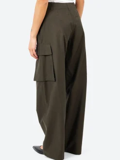 YMC - Stoosh Cargo Trouser in Olive