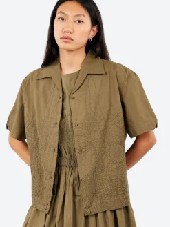 YMC - Wanda Shirt in Olive
